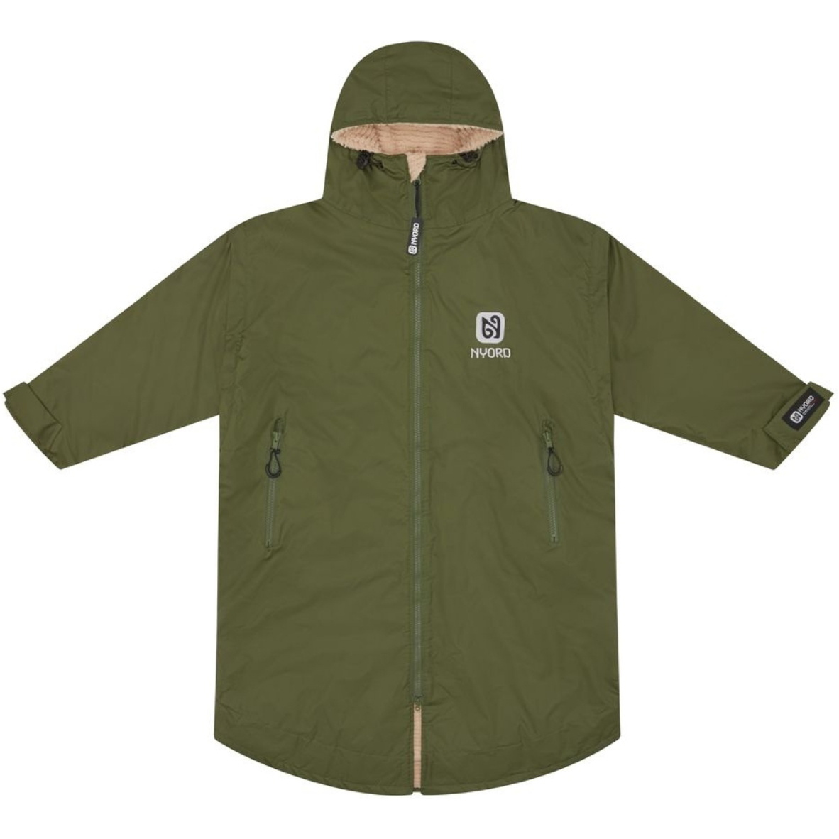 2025 Nyord Primaloft Outdoor Avtagbar ärm För Byte Av Robe - Khaki / Ecru